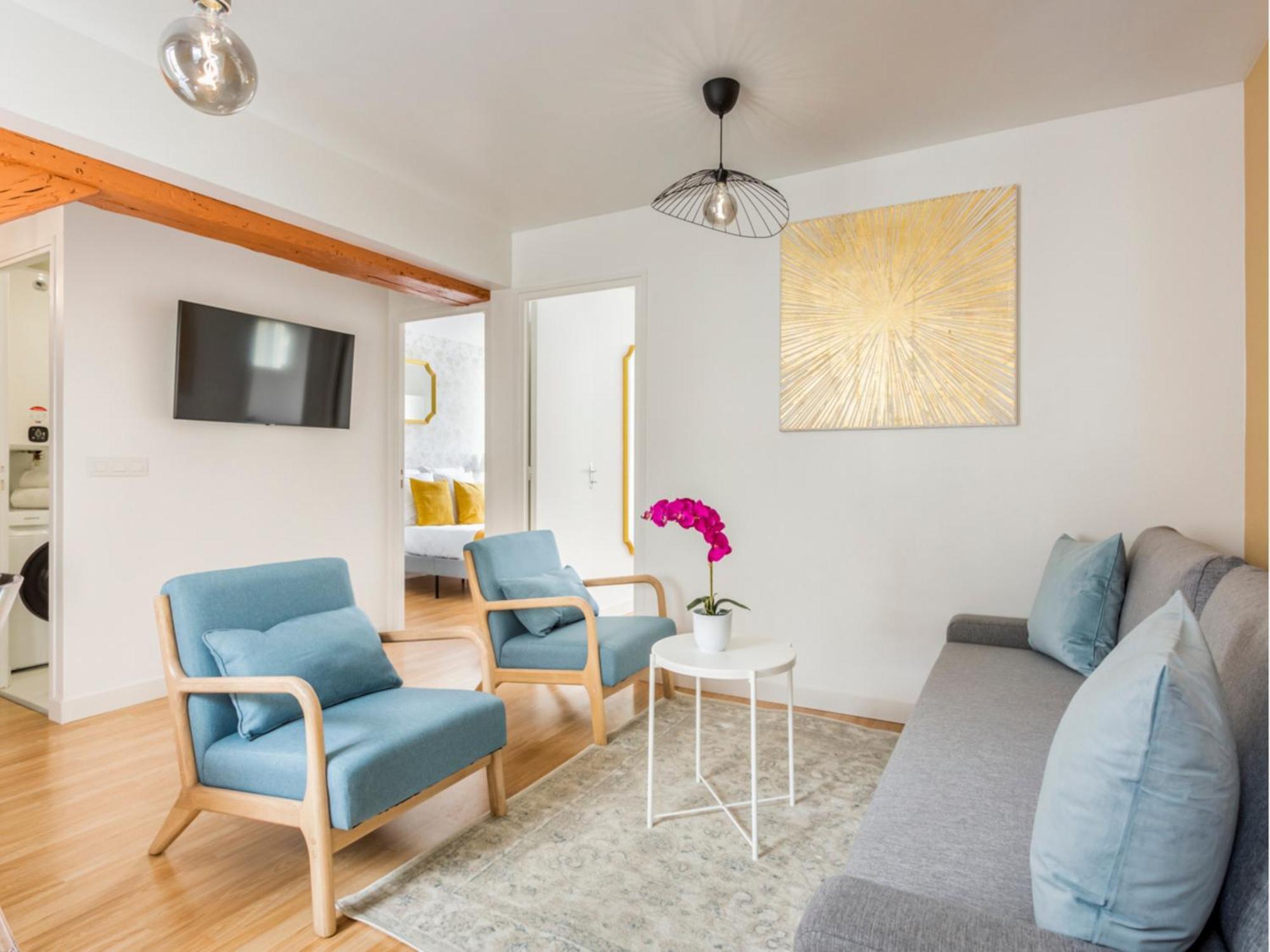 Cozy Apartment - Marais - Saint Martin V Párizs Kültér fotó